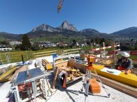 Projektbild Mehrfamilienhaus am Fusse des Mythen